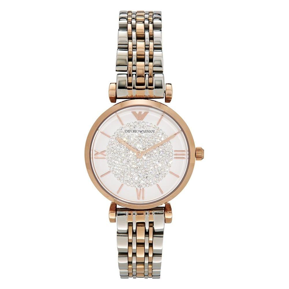 Armani Armani Silver Steel Watch ARAR1926AC 1728,Armani,New with tags,Silver,Watches for Women - Watches,Women