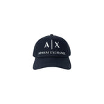 Armani Exchange Blue Cotton Hats & Cap Armani Exchange Dark Slate Gray