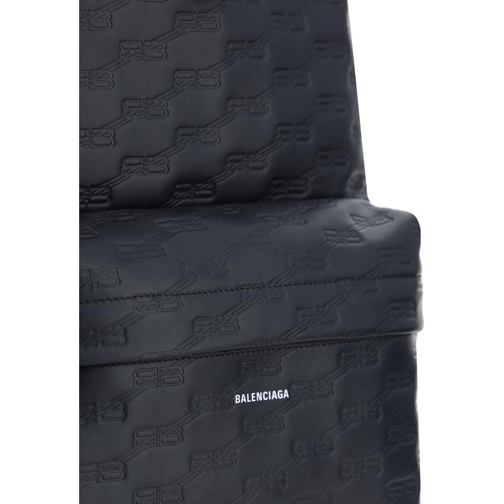 Balenciaga Signature Backpack 1728,72470364320,Backpacks - Men - Bags,Bags,Balenciaga,Black,Men,Men - Bags,New with tags Balenciaga BA7130442AA251000BB