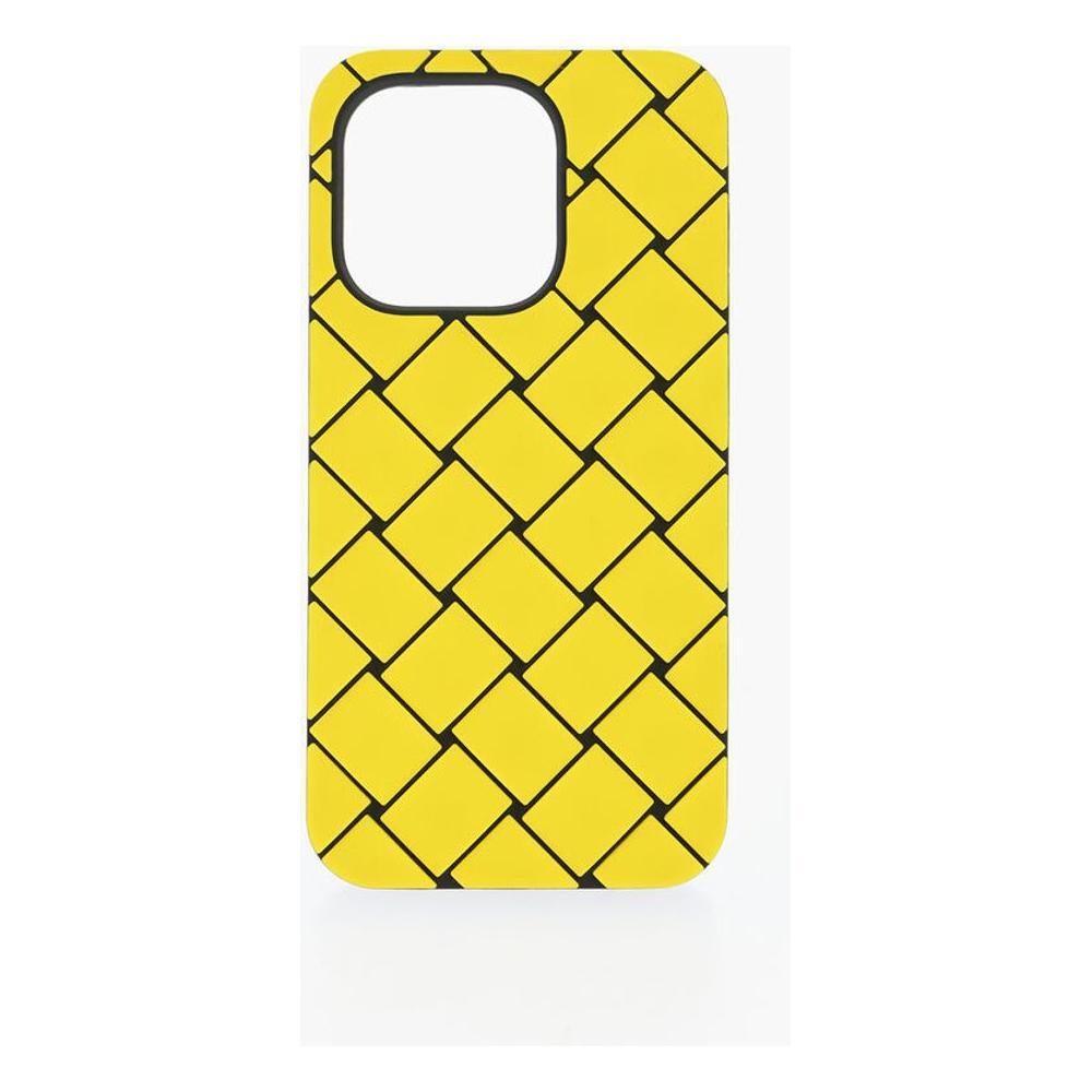 Bottega Veneta Bottega Veneta Two-Tone Braided Pattern Iphone 14 Pro Case BOP629262GD 1728,74866327712,Bottega Veneta,Jewelry,Men,Men - Jewelry,New with tags,Other - Men - Jewelry,Yellow