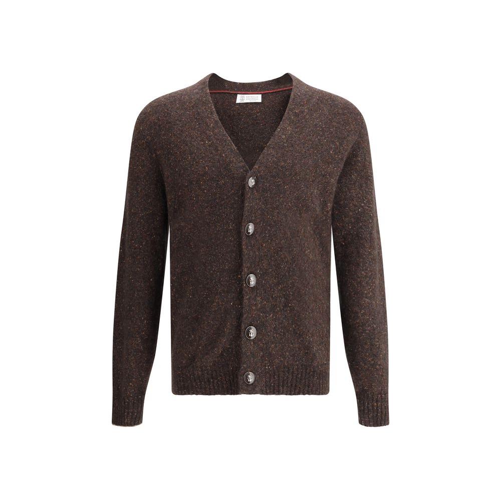Brunello Cucinelli Brunello Cucinelli Alpaca Cardigan BR-MOH709206CAX81-IT48 | M 1728,72470364320,Brown,Brunello Cucinelli,Clothing,IT48 | M,IT50 | L,IT52 | XL,Men,Men - Clothing,New with tags,Sweaters - Men - Clothing