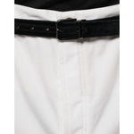 Brunello Cucinelli Brunello Cucinelli White Cotton Men Dress Tapered Pants PAN75614-64 1728,64,67345645728,Brunello Cucinelli,Jeans & Pants - Men - Clothing,Material: 100% Cotton,Men,New with tags,White
