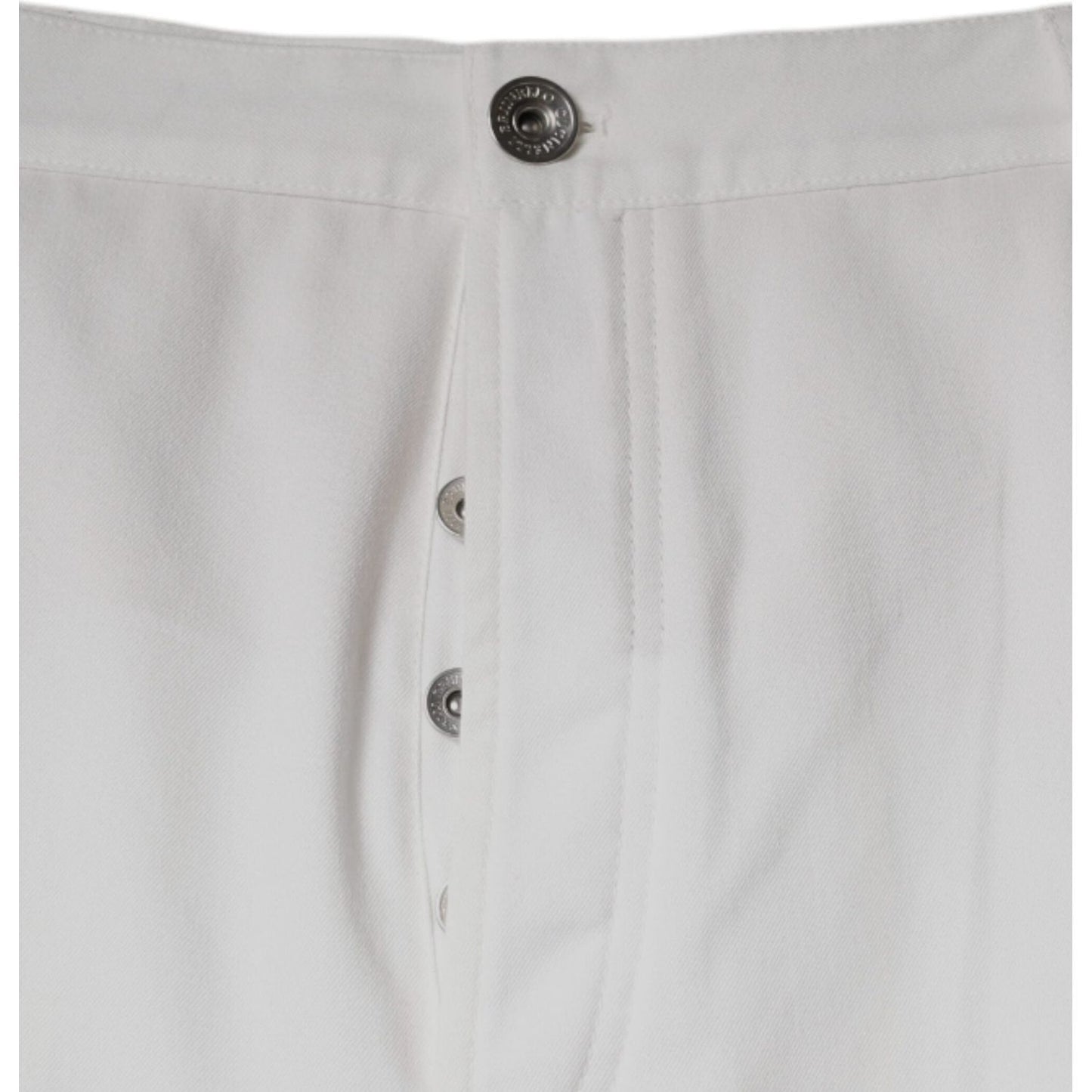 Brunello Cucinelli Brunello Cucinelli White Cotton Men Dress Tapered Pants PAN75614-64 1728,64,67345645728,Brunello Cucinelli,Jeans & Pants - Men - Clothing,Material: 100% Cotton,Men,New with tags,White