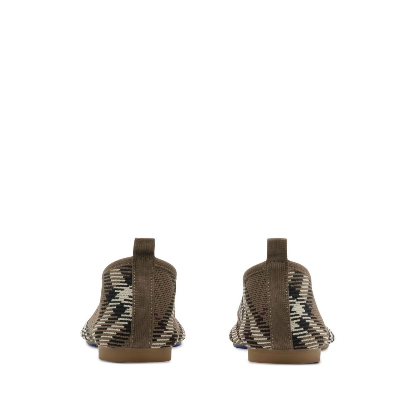 Burberry checkered Ballerina in jacquard