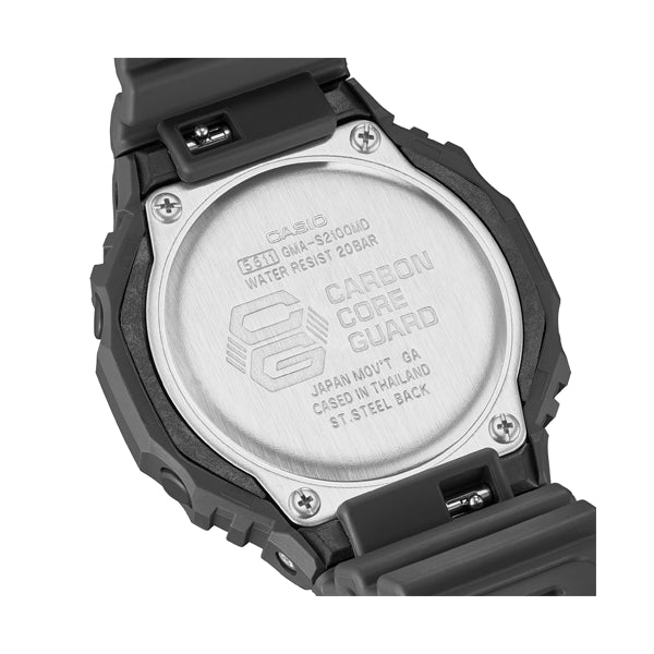 CASIO G-SHOCK Mod. OAK COMPACT - METALLIC DIAL SERIE - BLACK WATCHES