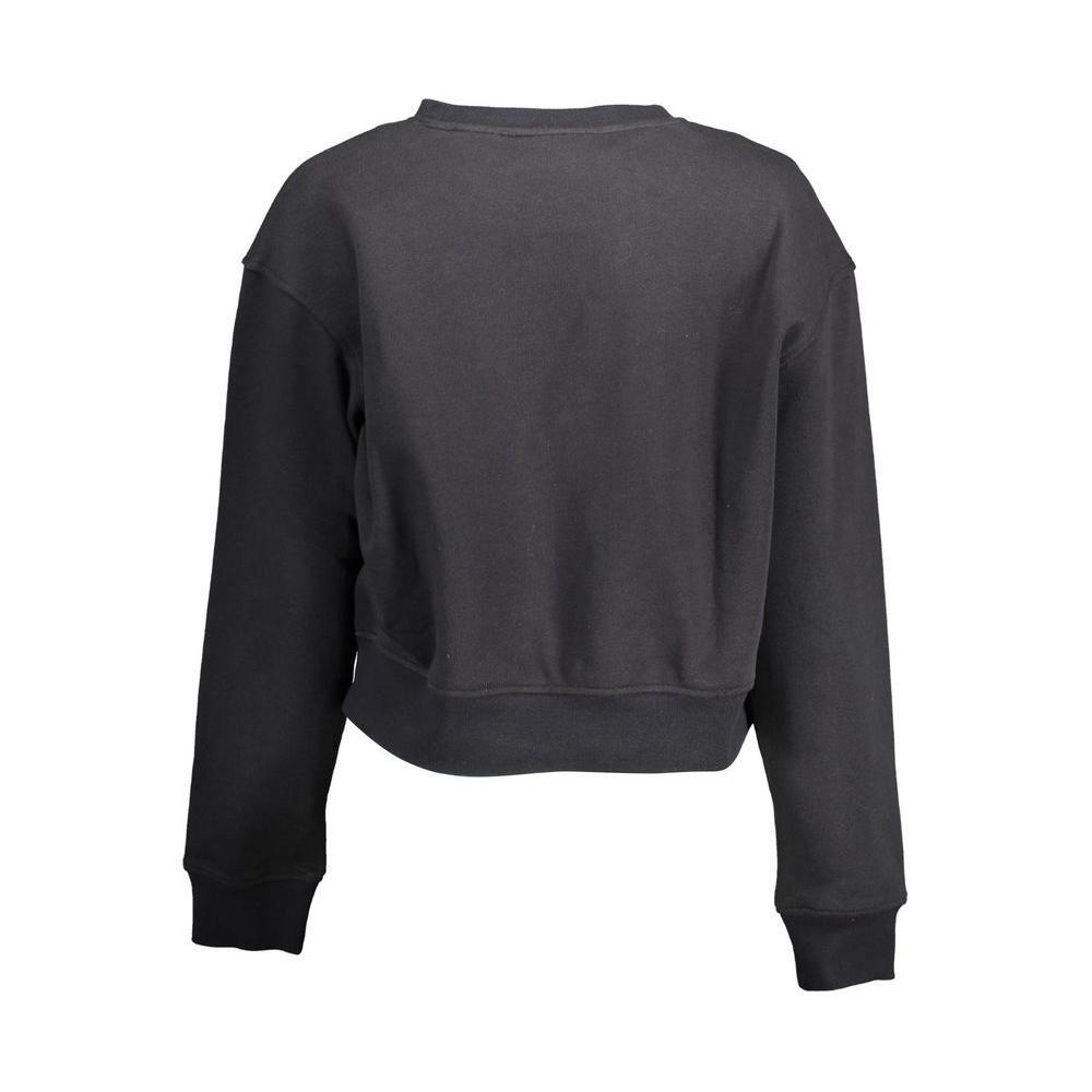Calvin Klein Black Cotton Sweater 1728,67403481248,Black,Calvin Klein,Clothing,New with tags,Sweaters - Women - Clothing,Women,Women - Clothing,XL Calvin Klein CA-12223-XL