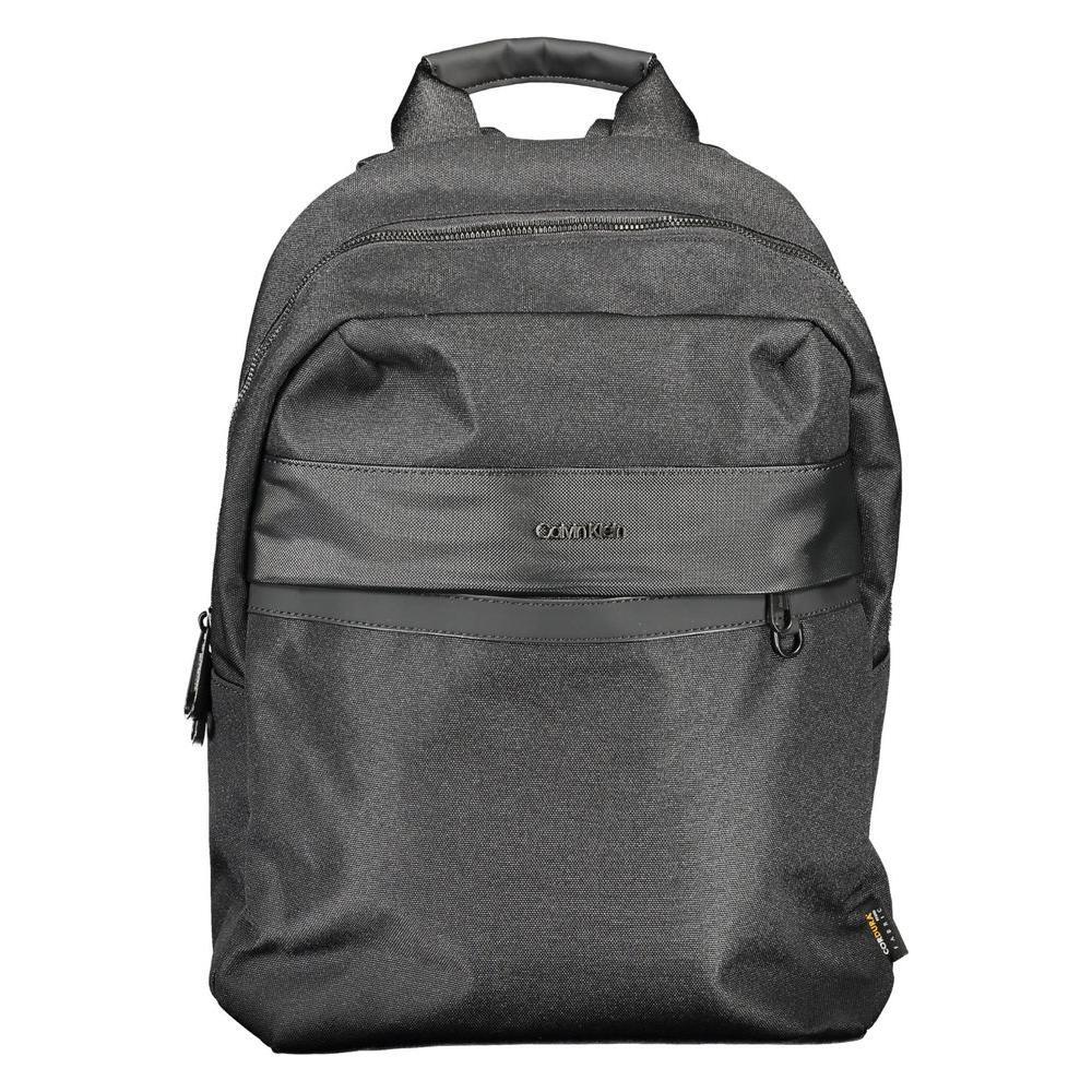 Calvin Klein Black Polyester Backpack 1728,67403481248,Backpacks - Men - Bags,Bags,Black,Calvin Klein,Men,Men - Bags,New with tags CA-16810