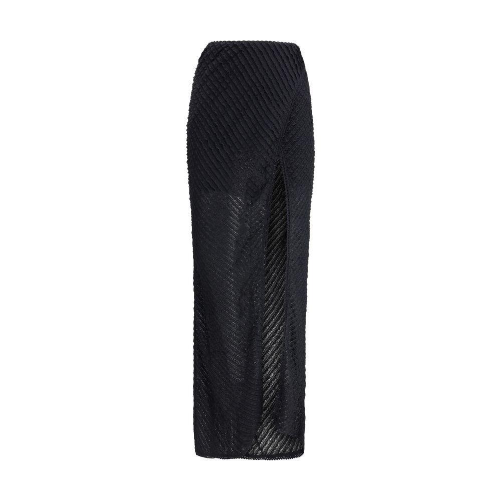 Charo Ruiz Charo Ruiz Long Skirt Eris 1728,72470364320,Black,Charo Ruiz,Clothing,New with tags,S,Skirts - Women - Clothing,Women,Women - Clothing CH-255403BLACKTANNI-S