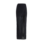 Charo Ruiz Charo Ruiz Long Skirt Eris 1728,72470364320,Black,Charo Ruiz,Clothing,New with tags,S,Skirts - Women - Clothing,Women,Women - Clothing CH-255403BLACKTANNI-S