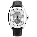 Chronotech Chronotech Black Leather Watch CHCT7896M104AC 1728,Black,Chronotech,Men,New with tags,Watches for Men - Watches