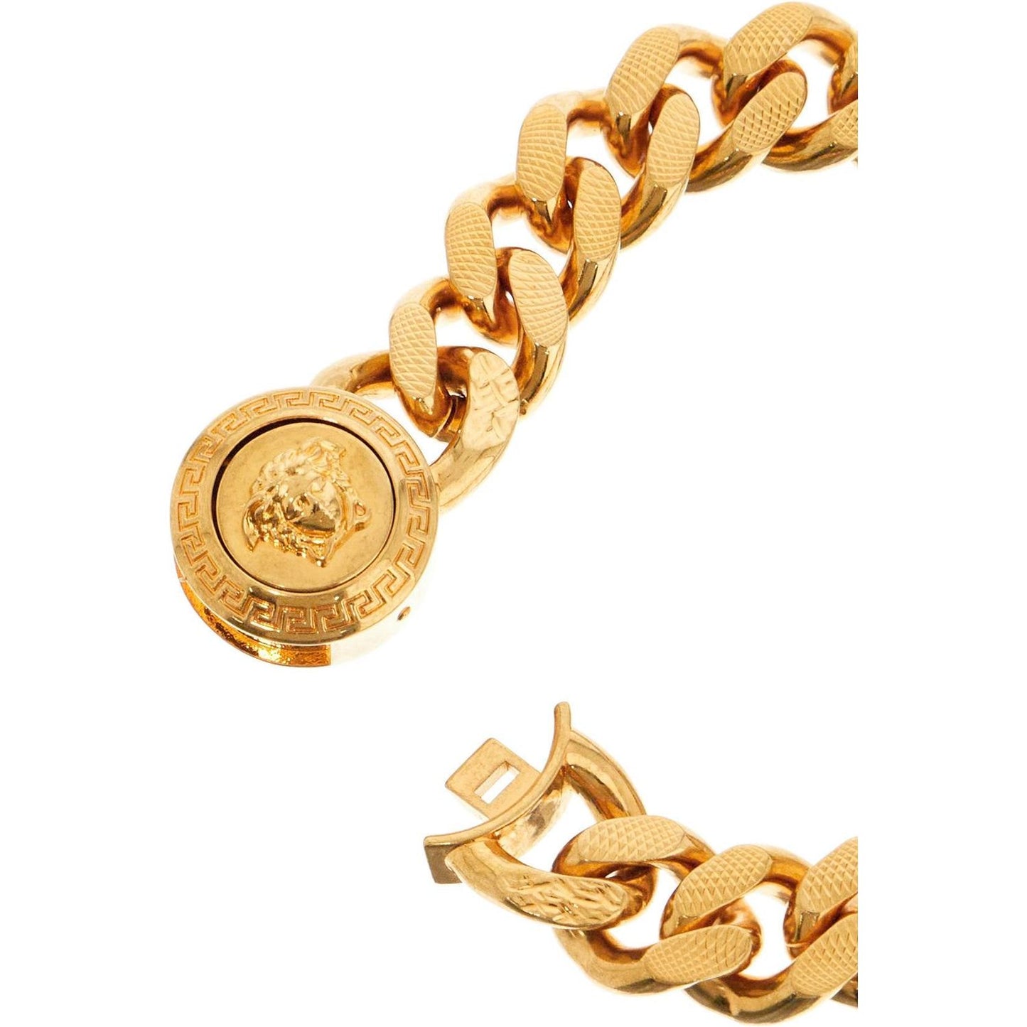 Versace chain medusa bracelet Jewellery Versace Sandy Brown