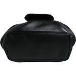 Dolce & Gabbana Black Calfskin Leather Shoulder Clutch Bag Dolce & Gabbana Black