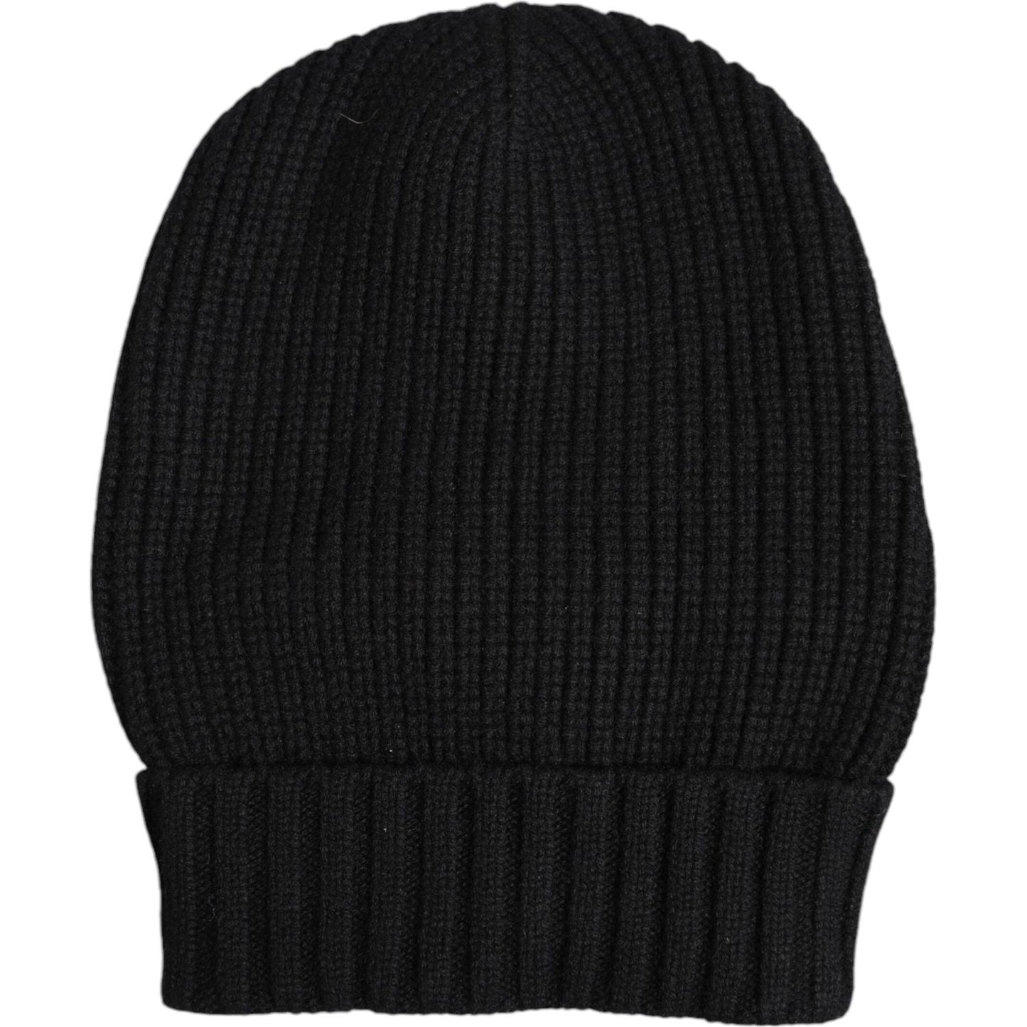 Dolce & Gabbana Dolce & Gabbana Black Cashmere Knitted Winter Beanie Hat HAT9846 1728,67345645728,Accessories,Black,Dolce & Gabbana,Hat - Women - Accessories,Material: 100% Cashmere,New with tags,Women,Women - Accessories