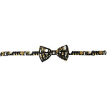 Dolce & Gabbana Black Silk Cocktail Adjustable Neck Men Bow Tie Dolce & Gabbana Gray