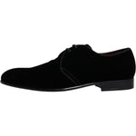 Dolce & Gabbana Dolce & Gabbana Black Velvet Leather Lace Up Derby Shoes MV6360-41.5 1728,67345645728,Black,Dolce & Gabbana,EU41.5/US8.5,Formal - Men - Shoes,Material: 100% Calf Leather (velvet),Men,New with tags