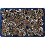 Dolce & Gabbana Blue Velvet Gold Frame Clutch Evening Party Purse Bag Dolce & Gabbana Dark Slate Gray