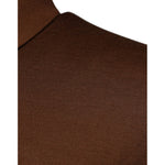 Dolce & Gabbana Brown Cashmere Buttoned Men Pullover Sweater TSH87578-48