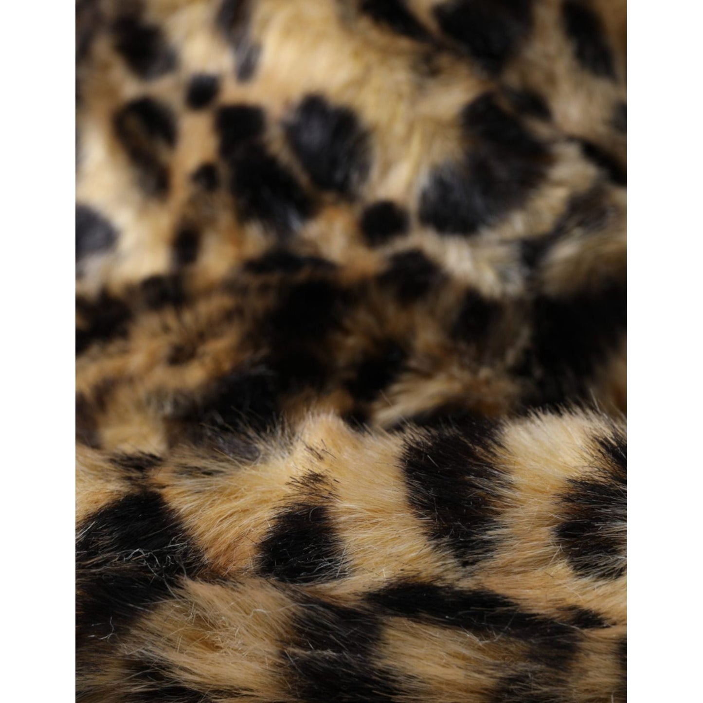 Dolce & Gabbana Brown Leopard Fur Women Bucket Hat HAT9579-57