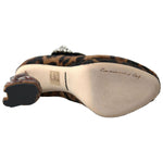 Dolce & Gabbana Elegant Leopard Heel Pumps for Chic Sophistication LA10270-35.5