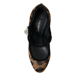 Dolce & Gabbana Elegant Leopard Heel Pumps for Chic Sophistication LA10270-35.5