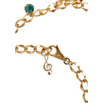 Dolce & Gabbana Gold Tone Brass Fruity Crystal Embellished Waist Chain Belt Dolce & Gabbana Dark Khaki