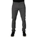 Dolce & Gabbana Dolce & Gabbana Gray Cotton Stretch Skinny Denim Jeans PAN75206-52 1728,67345645728,Dolce & Gabbana,Gray,IT52 | XL,Jeans & Pants - Men - Clothing,Material: 98% Cotton 2% Elastane,Men,New with tags