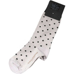 Dolce & Gabbana Dolce & Gabbana Gray Viscose Stretch Dotted Socks SCS2254-S 1728,67345645728,Dolce & Gabbana,Gray,Material: 61% Viscose 26% Nylon 10% Polyester 3% Elastane,New with tags,Other - Women - Accessories,S,Women