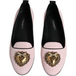 Dolce & Gabbana Dolce & Gabbana Light Pink Velvet Slip On Loafers Flats Shoes LA12013-36 1728,67345645728,Dolce & Gabbana,EU36/US6,Flat Shoes - Women - Shoes,Material: 60% Silk 20% Viscose 20% Cotton (velvet),Pink,Preowned / Defect,Shoes,Women,Women - Sho