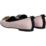 Dolce & Gabbana Dolce & Gabbana Light Pink Velvet Slip On Loafers Flats Shoes LA12013-36 1728,67345645728,Dolce & Gabbana,EU36/US6,Flat Shoes - Women - Shoes,Material: 60% Silk 20% Viscose 20% Cotton (velvet),Pink,Preowned / Defect,Shoes,Women,Women - Sho