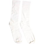 Dolce & Gabbana Dolce & Gabbana White Cotton Solid Mid Calf Men Socks SCS2215-L 1728,67345645728,Accessories,Dolce & Gabbana,L,Material: 100% Cotton,Men,Men - Accessories,Preowned / Defect,Socks - Men - Accessories,White