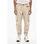 Dsquared² Dsquared² Cotton Cargo Pants with Denim Monogram DS-P684824-IT48 | M 1728,74866327712,Beige,Clothing,Dsquared²,IT48 | M,Jeans & Pants - Men - Clothing,Men,Men - Clothing,New with tags