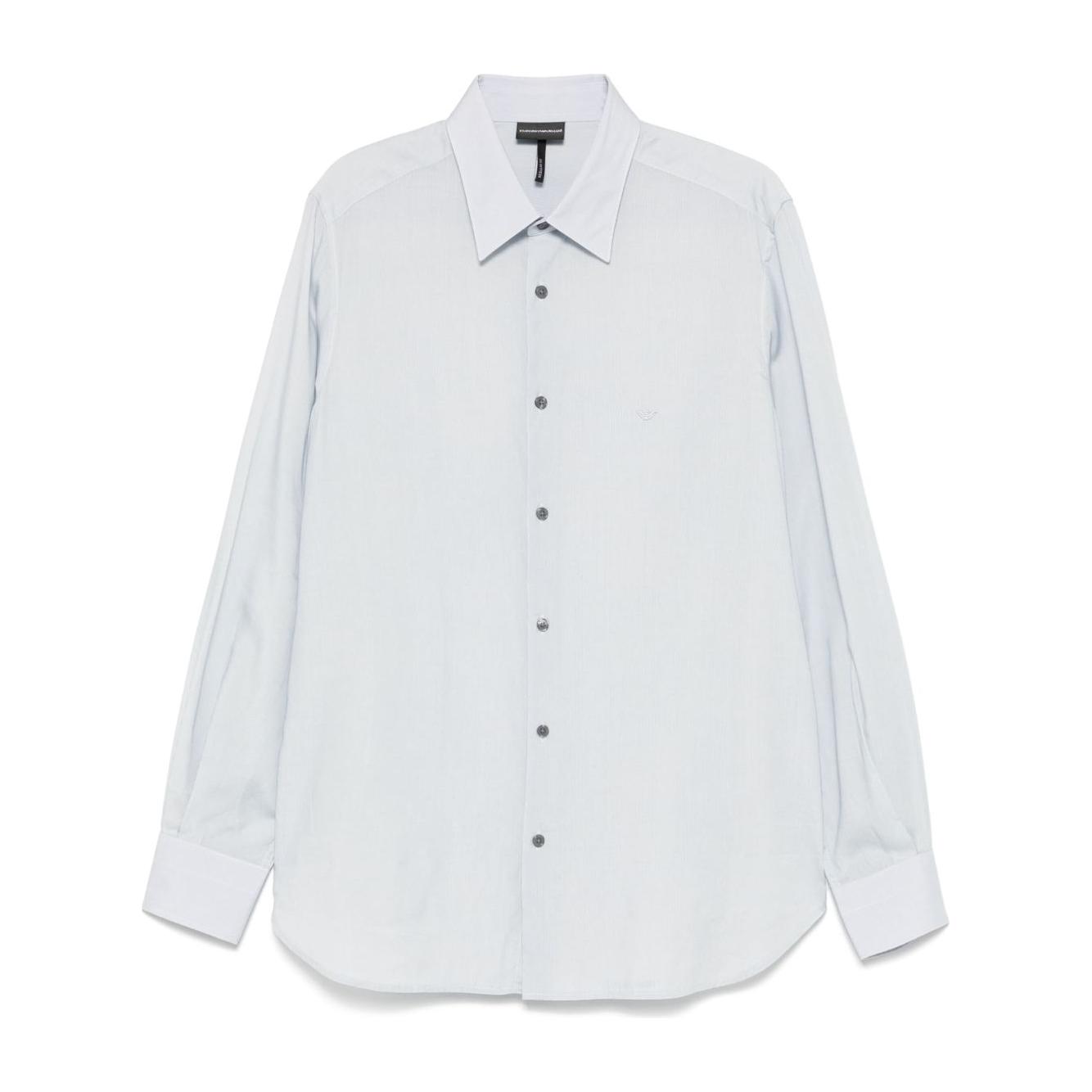 Emporio Armani Emporio Armani Shirts Clear Blue Shirts EM001537AF14214F9059-P25