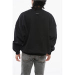 Fear Of God Fear Of God Crew Neck ETERNAL Brushed Cotton Sweatshirt FE-P629272-M 1728,74866327712,Black,Clothing,Fear Of God,L,M,Men,Men - Clothing,New with tags,S,Sweaters - Men - Clothing,XL