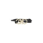 Ferragamo Ferragamo Gancini extendable Belt FE-780496001-100 CM / 40 INCHES 100 cm / 40 Inches,1728,72470364320,Belts - Women - Accessories,Black,Ferragamo,New with tags,Women