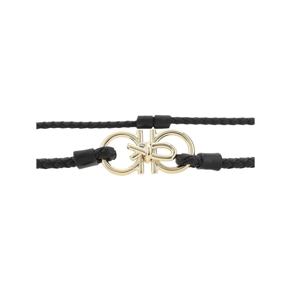 Ferragamo Ferragamo Gancini extendable Belt FE-780496001-100 CM / 40 INCHES 100 cm / 40 Inches,1728,72470364320,Belts - Women - Accessories,Black,Ferragamo,New with tags,Women