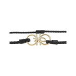 Ferragamo Ferragamo Gancini extendable Belt FE-780496001-100 CM / 40 INCHES 100 cm / 40 Inches,1728,72470364320,Belts - Women - Accessories,Black,Ferragamo,New with tags,Women