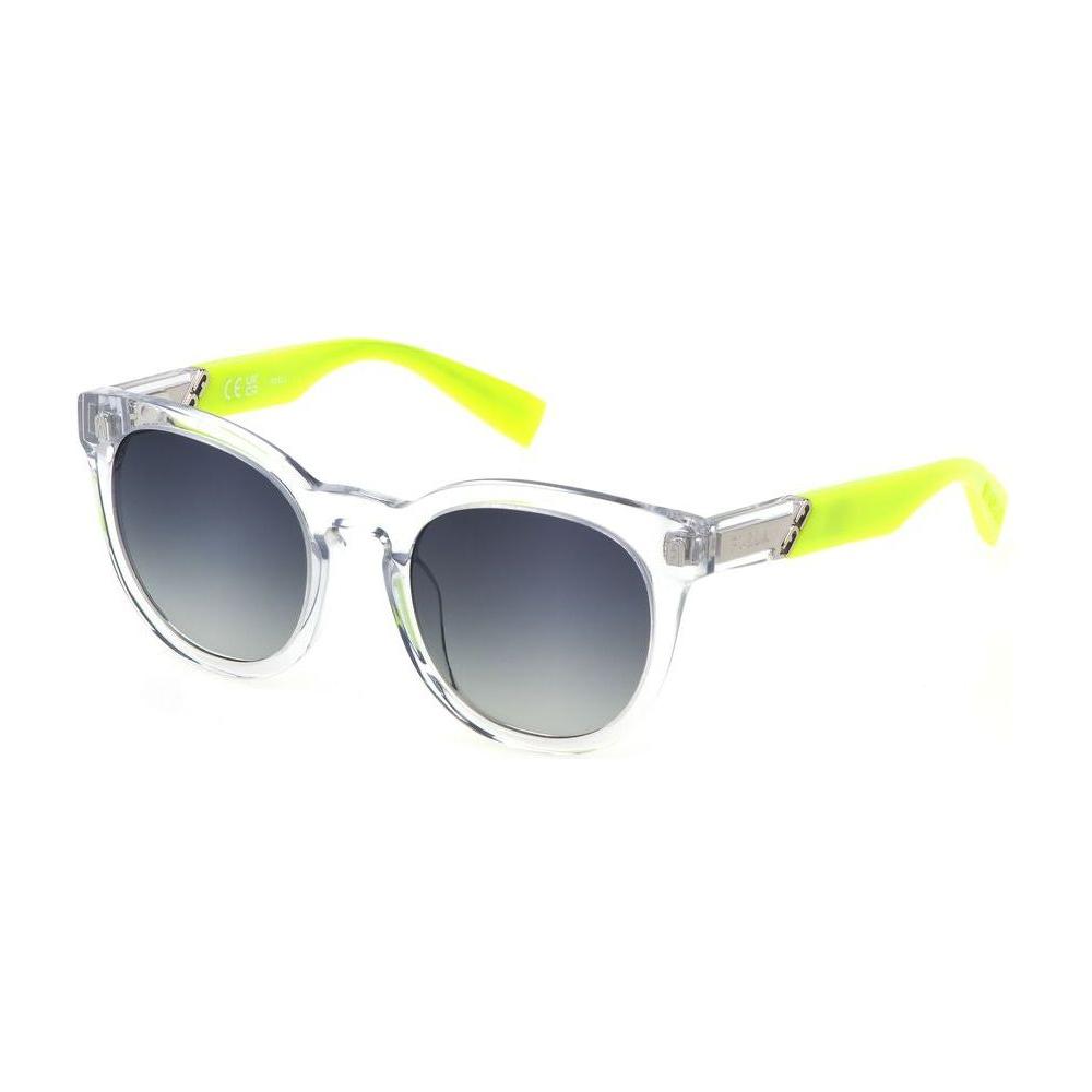 Furla Furla White Plastic Sunglasses FUSFU687510P79AC 1728,Furla,New with tags,Sunglasses for Women - Sunglasses,White,Women