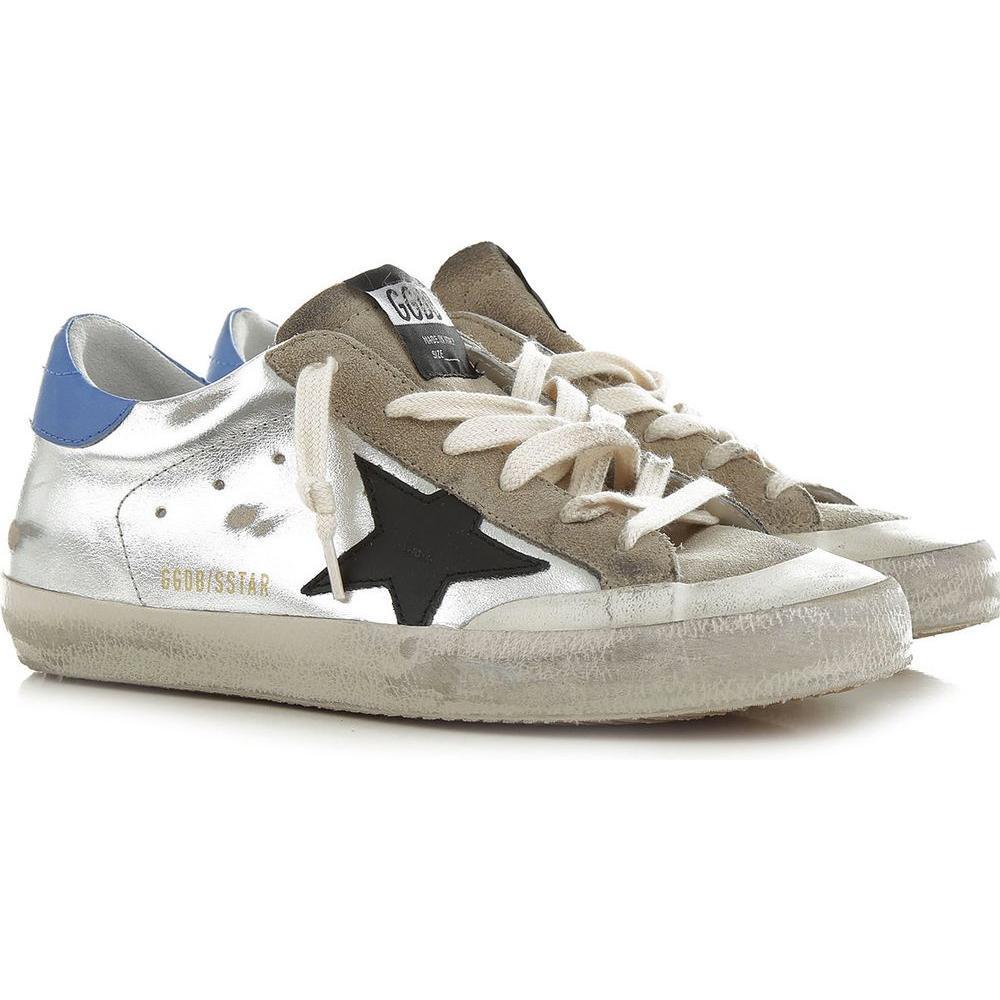 Golden Goose Golden Goose Gray Calfskin Sneaker 1728,35,67346170016,Golden Goose,Gray,New with tags,Shoes,Sneakers - Women - Shoes,Women,Women - Shoes GO-15161-35