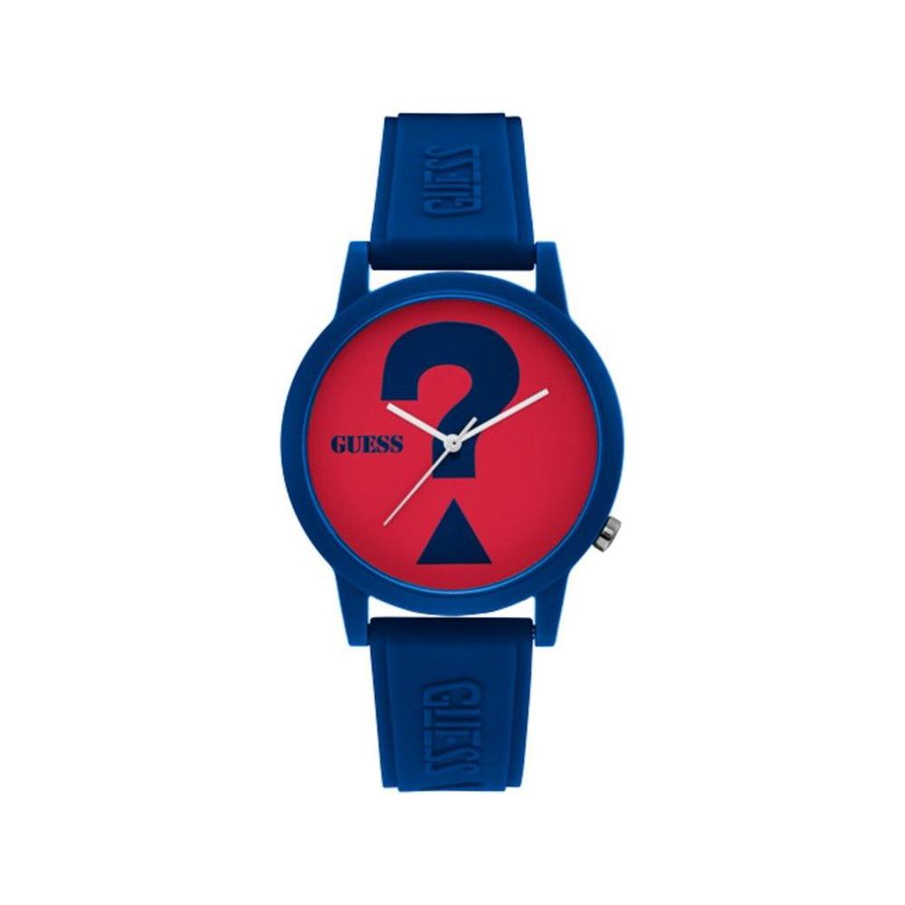 Guess Guess Blue Resin Watch GUV1041M4AC 1728,Blue,Guess,New with tags,Unisex,Unisex Watches - Watches