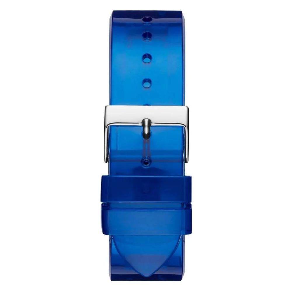 Guess Guess Blue Resin Watch GUV1049M1AC 1728,Blue,Guess,New with tags,Unisex,Unisex Watches - Watches