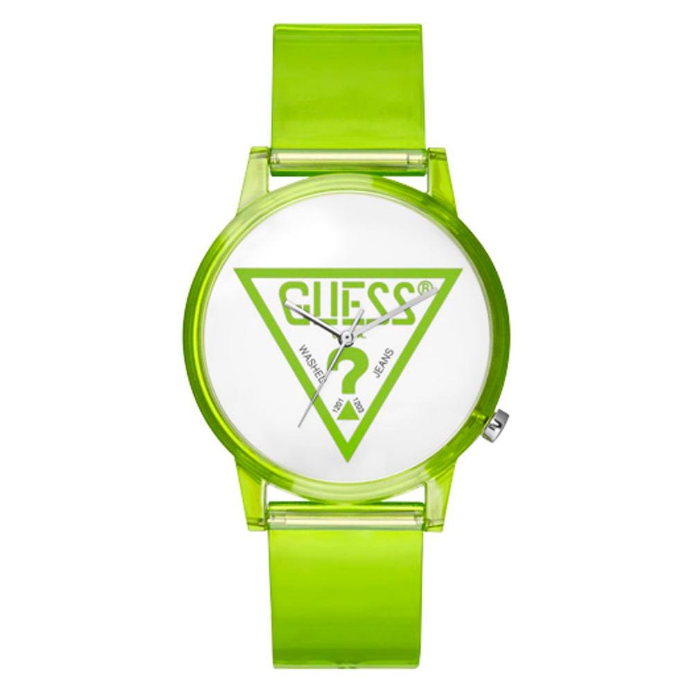 Guess Guess Green Silicone Watch GUV1018M6AC 1728,Green,Guess,New with tags,Watches for Women - Watches,Women