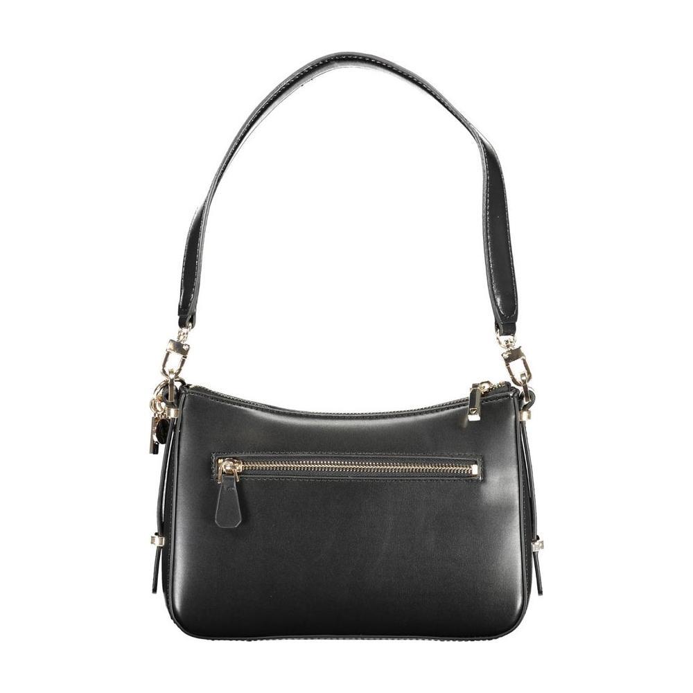 Guess Jeans Guess Jeans Black Polyethylene Women Handbag 1728,67403481248,Bags,Black,Guess Jeans,Handbags - Women - Bags,New with tags,Women,Women - Bags GU-32579
