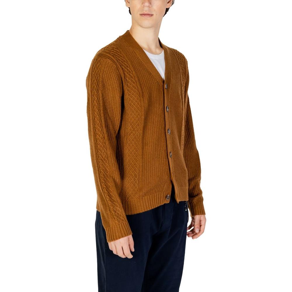 Hamaki-Ho Hamaki-Ho Beige Polyester Cardigan HA-15661500309-IT44 | S 1728,71956299936,Beige,Cardigans - Men - Clothing,Clothing,Hamaki-Ho,IT44 | S,Men,Men - Clothing,New with tags