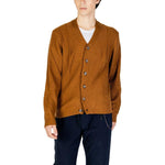 Hamaki-Ho Hamaki-Ho Beige Polyester Cardigan HA-15661500309-IT44 | S 1728,71956299936,Beige,Cardigans - Men - Clothing,Clothing,Hamaki-Ho,IT44 | S,Men,Men - Clothing,New with tags