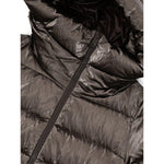 Herno Silver Viscose Jackets & Coat Herno Dark Slate Gray