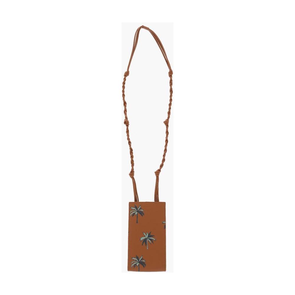 Jil Sander Jil Sander Printed Leather Crossbody Smatphone Cover JIP568147GD 1728,74866327712,Brown,Jewelry,Jil Sander,Men,Men - Jewelry,New with tags,Other - Men - Jewelry