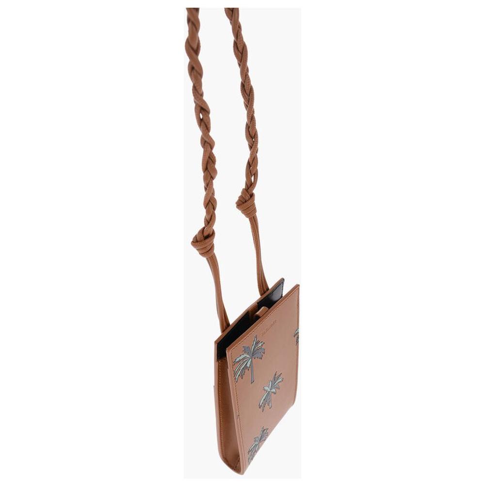 Jil Sander Jil Sander Printed Leather Crossbody Smatphone Cover JIP568147GD 1728,74866327712,Brown,Jewelry,Jil Sander,Men,Men - Jewelry,New with tags,Other - Men - Jewelry