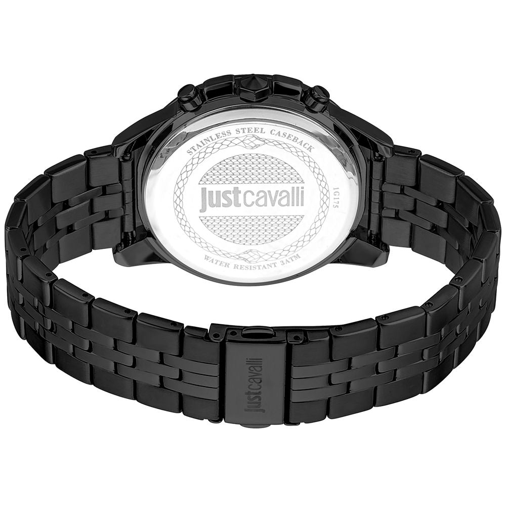 Just Cavalli Just Cavalli Black Men Watch JU-1042324 1728,67345776800,Black,Just Cavalli,Men,New with tags,Watches for Men - Watches