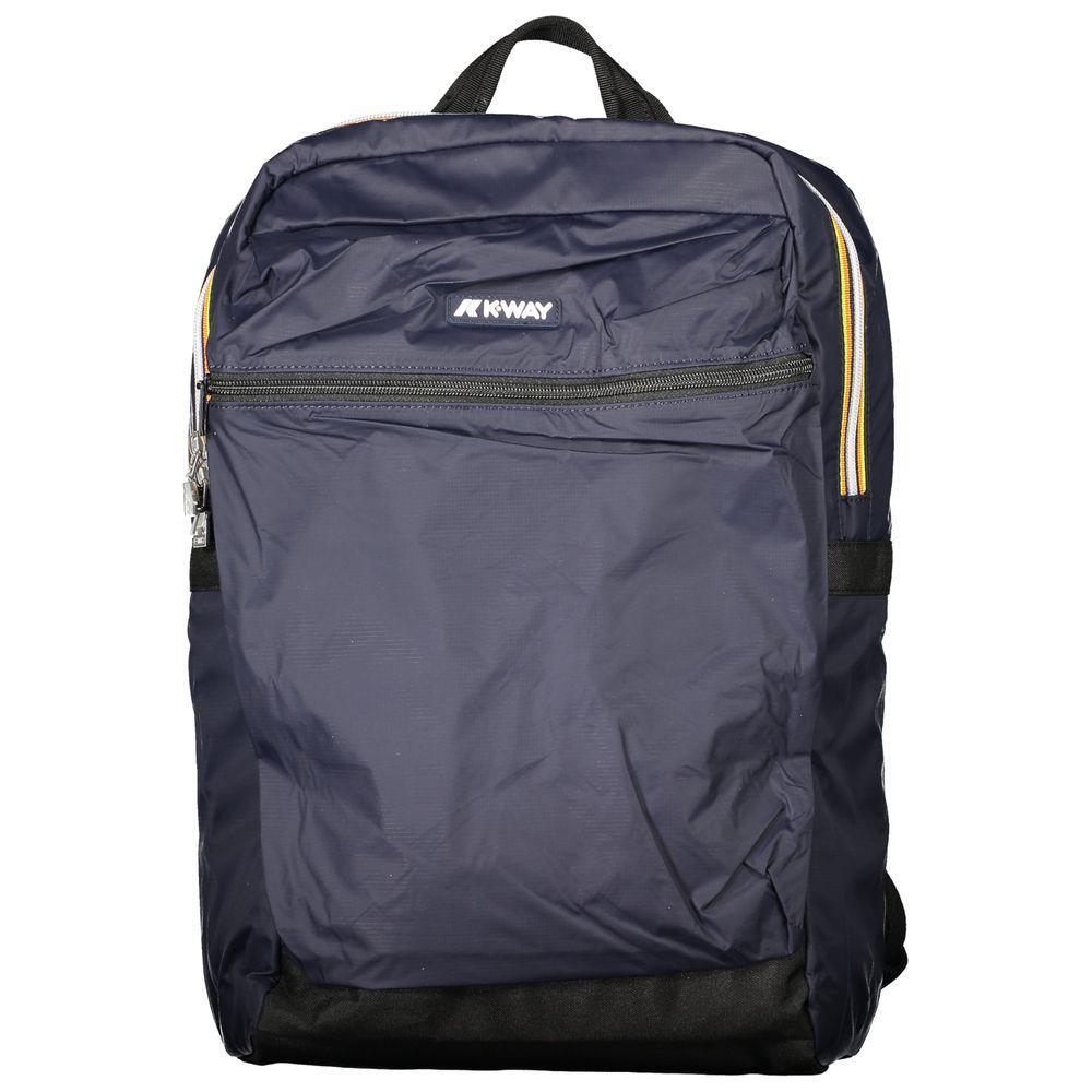 K-WAY K-WAY Blue Polyamide Backpack 1728,67403481248,Backpacks - Women - Bags,Bags,Blue,K-WAY,New with tags,Women,Women - Bags KW-34805