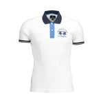 La Martina White Cotton Polo Shirt 1728,67403481248,Clothing,La Martina,Men,Men - Clothing,New with tags,Polo Shirt - Men - Clothing,White,XXL La Martina LA-12181-XXL